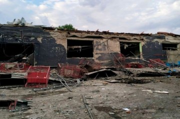 Xarkova PUA hücumu olub, ölən və yaralananlar var