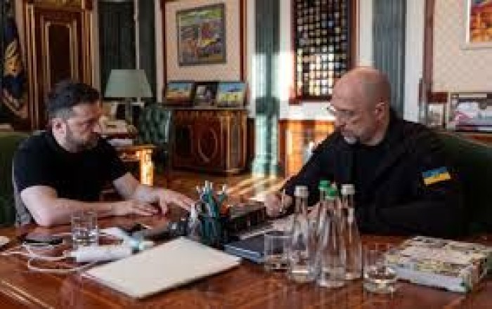 Зеленский выдвинул кандидатуру Шмыгаля на пост министра обороны Украины