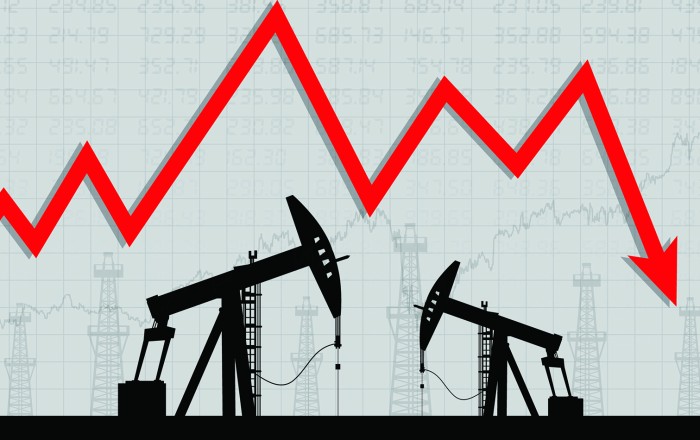 Oil prices decline in global markets