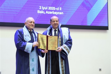 Эрсину Татару вручен диплом почетного доктора АзТУ - ФОТО