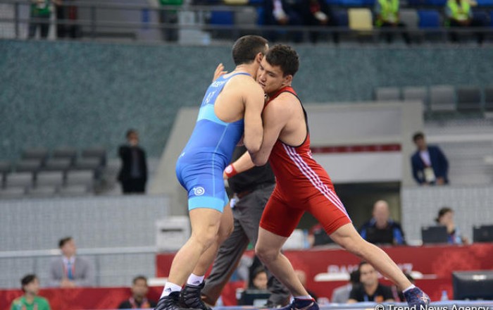 Azerbaijani wrestler win a gold medal