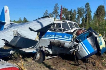 Rusiyada An-2 təyyarəsi sərt eniş etdi - Xəsarət alanlar var