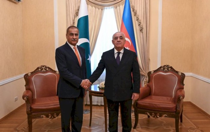 Əli Əsədov Pakistan Milli Assambleyasının sədri ilə görüşdü