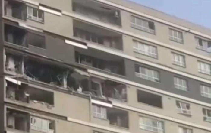 Tehranda güclü partlayış: Xəsarət alanlar var - Video