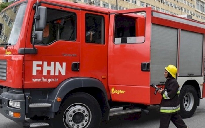 Zığ şosesinin yaxınlığında baş verən yanğın söndürüldü