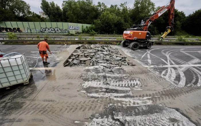 Germany launches emergency road repairs following extreme heat damage