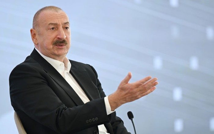 Prezident Rusiya ilə bağlı sualı cavablandırdı -