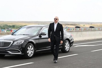 Ilham Aliyev opens Ahmadbayli–Fuzuli–Shusha highway