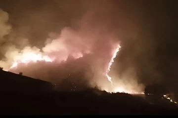 Large-scale wildfire rages in Aghdam, Aghdara districts of Azerbaijan