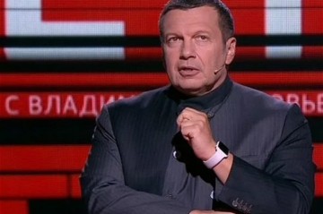 «Враг у ворот, и он из Лондона»: Очередной бред пропагандиста Соловьева - ВИДЕО