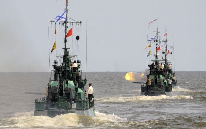 Russian, Chinese navies begin drills in the Sea of Japan