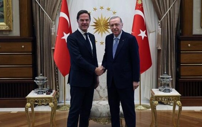 Erdogan, Rutte discuss Russia–Ukraine war and talks