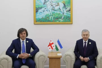 Georgian PM invites Uzbek president to Tbilisi Silk Road Forum PHOTO