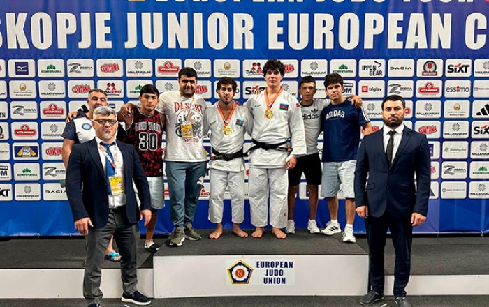 İki cüdoçumuz qızıl medal qazandı