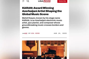 American news outlet spotlights Azerbaijani artist Karan for blending jazz and electronics