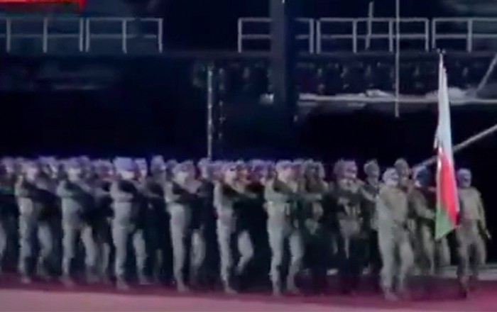 Pakistanda hərbçilərimizi Azərbaycan dilində salamladılar -