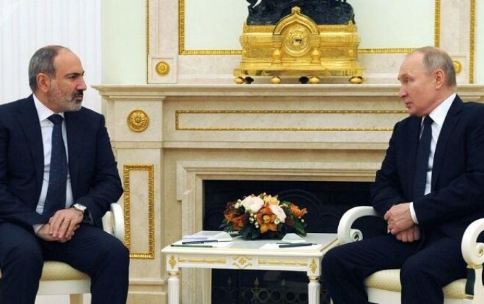 Armenian PM briefs Putin on Trump Route