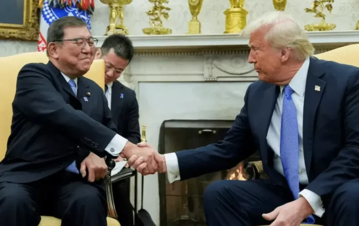 Japan’s PM calls US-Japan trade deal “win-win”