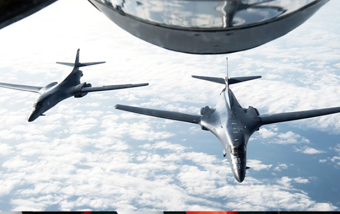 ABŞ bombardmançı təyyarələri Rusiya sərhədinə gətirildi