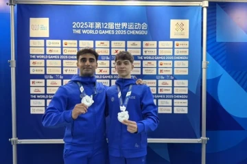 Azerbaijan's acrobatic gymnasts score silver medals at 2025 World Games in China