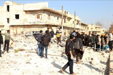Explosion at ammunition depot near Idlib kills 6