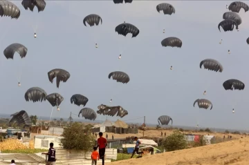 Belgium conducts first humanitarian airdrop over Gaza