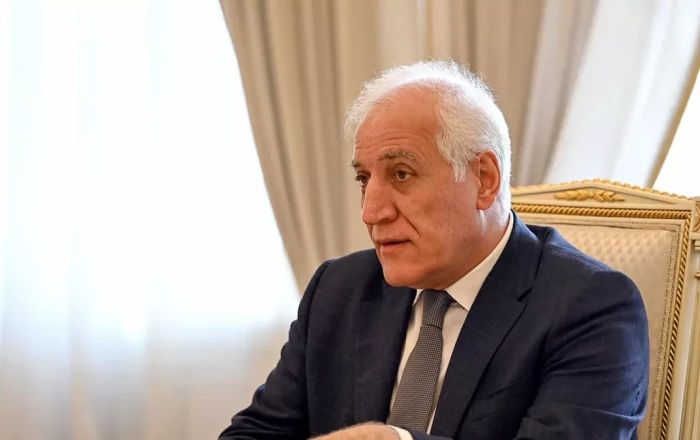 Armenian president off to Turkmenistan to attend UN-backed conference