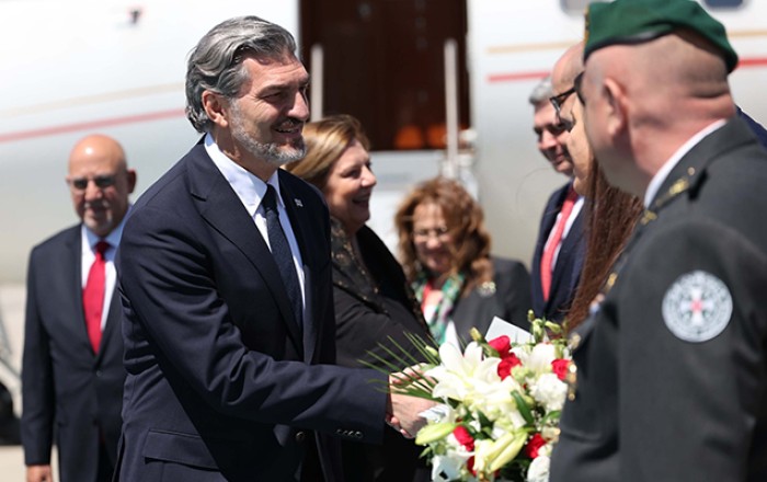 Türkiyəyə ilk rəsmi səfərini etdi - Fotolar