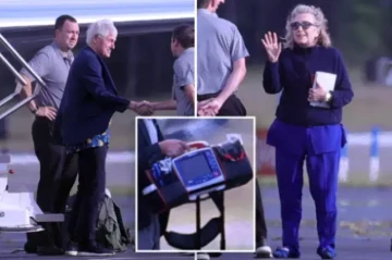 Bill Clinton’s health under scrutiny following emergency equipment sighting