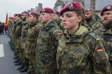 German chancellor considers conscripting women into military service