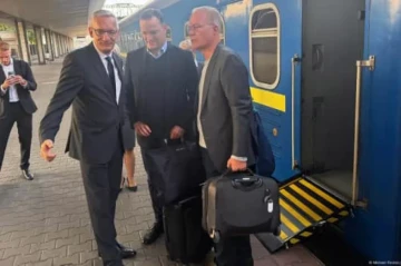 German coalition leaders visit Kyiv to reaffirm support for Ukraine