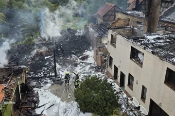 Lightning sparks major fire in German village, dozens displaced