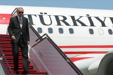 Erdogan arrives in Qatar for Arab-Islamic summit