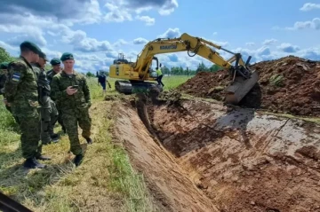 Estonia begins large-scale construction of border defences near Russia