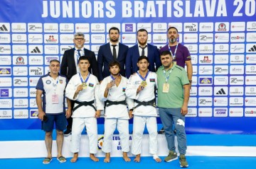 Azerbaijani judokas win three European medals