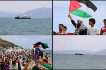 Over 1,000 people welcome Thunberg’s Global Sumud Flotilla in Tunisia PHOTO