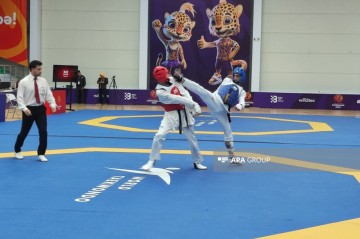 3rd CIS Games: Azerbaijani taekwondo athlete wins gold medal -PHOTO-VIDEO