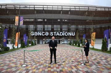 President Aliyev and First Lady attend opening of 3rd CIS Games in Ganja LIVE