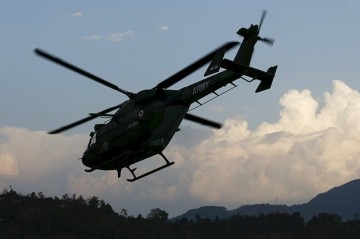 Helicopter with 8 people on board missing in Indonesia