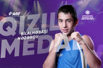 Азербайджанский боксер стал двукратным чемпионом Европы
