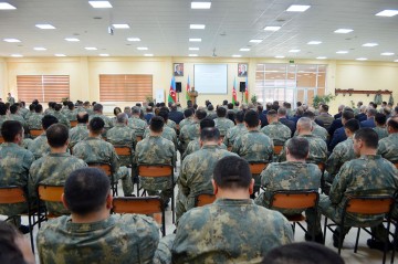 “Ehtiyat zabit hazırlığı kursu”nun növbəti buraxılış mərasimi keçirilib -