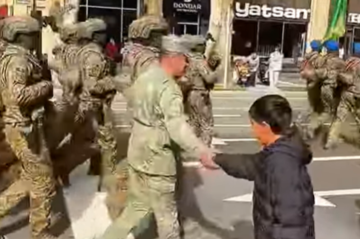 Hərbi parada hazırlıqdan yeni - Görüntülər