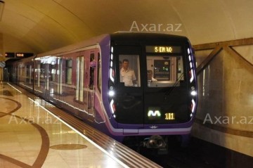 Metronun bu xəttində interval ilk dəfə 5 dəqiqəyə endirildi