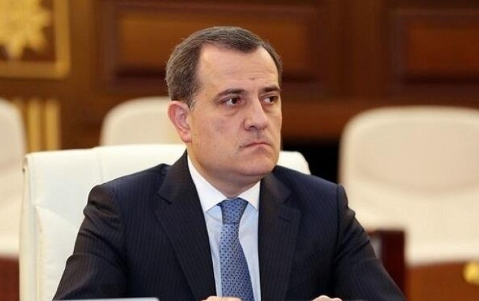 Ceyhun Bayramov Albaniyanın xarici işlər naziri ilə görüşüb