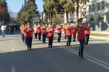 Xankəndidə hərbi yürüş -