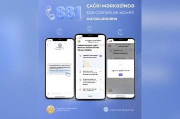 Nazirliyin Çağrı Mərkəzində xidmət səviyyəsi 90 faiz təşkil edib