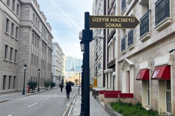Одна из улиц Анкары названа в честь Узеира Гаджибейли