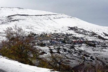 Snow fell in these regions - Actual weather