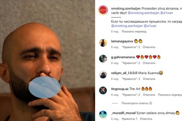 Əlixan Rəcəbov tütün reklamı etdi - Şirkət cərimələndi-Foto