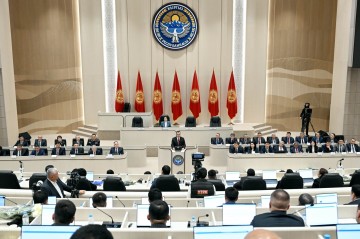 Kyrgyzstan’s President Sadyr Japarov opens first session of new Parliament
